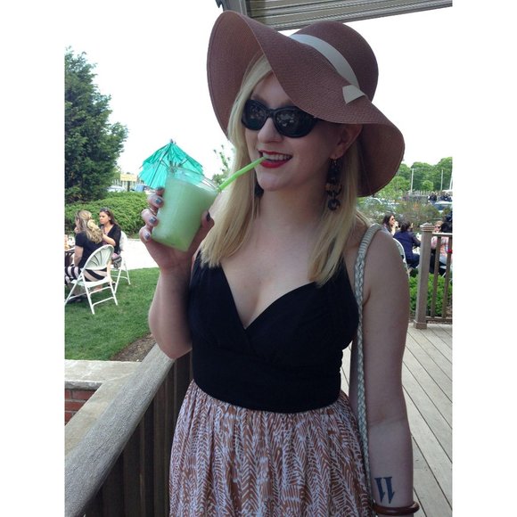 Vintage 60s Maxi Dress Womens XS Peacock Feathers Novelty Border Print - Picture 10 of 10